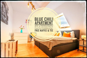 Blue Chili 19 Schöne Dachterasse Zentral Modern bis 4 Pers